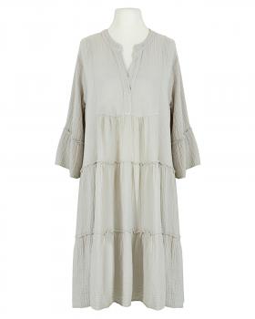 Musselin Kleid in  beige von Made in Italy (Bild 1)