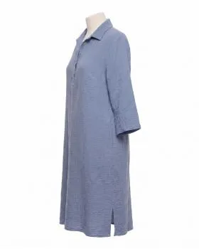 Musselin Kleid in  blau von Made in Italy (Bild 2)