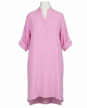 Musselin Kleid in  rosa von Made in Italy (Bild 1)