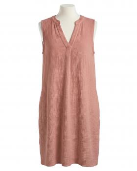 Musselin Kleid in  rosenholz von Made in Italy (Bild 1)