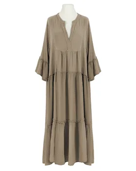 Musselin Maxikleid in  camel von Made in Italy (Bild 1)