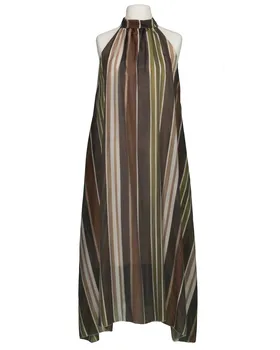 Neckholderkleid A-Linie in  bunt von Made in Italy (Bild 1)