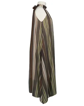 Neckholderkleid A-Linie in  bunt von Made in Italy (Bild 2)