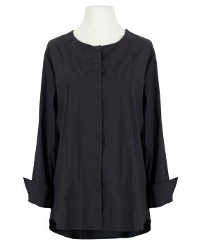 Oversize Bluse Popeline in  schwarz von Esvivid (Bild 1)
