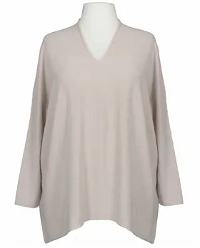 Oversize Pullover in  beige von Selected Touch (Bild 1)