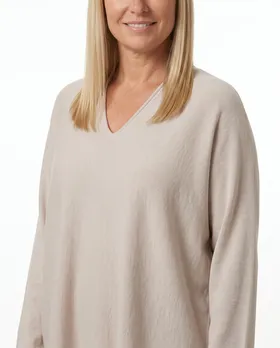 Oversize Pullover in  beige von Selected Touch (Bild 4)