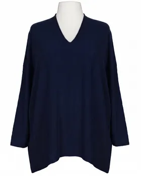 Oversize Pullover in  blau von Selected Touch (Bild 1)