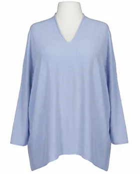 Oversize Pullover in  hellblau von Selected Touch (Bild 1)