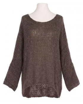 Oversize Pullover Grobstrick in  braun von New Collection (Bild 1)