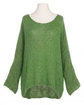 Oversize Pullover Grobstrick in  gr�n von New Collection (Bild 1)