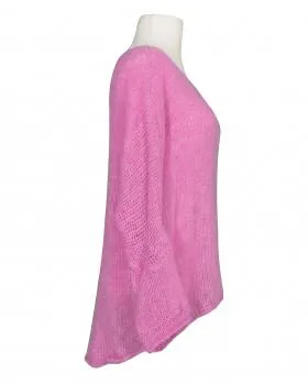 Oversize Pullover Grobstrick in  pink von Made in Italy (Bild 2)
