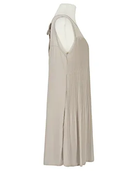 Plissee Tunika in  beige von Montan (Bild 3)