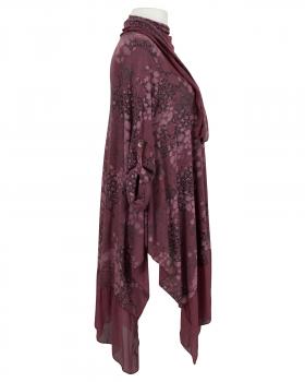 Print Tunika mit Seide in  beere von Diana (Bild 2)