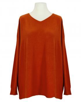 Pullover in  rostbraun von Made in Italy (Bild 1)