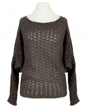 Pullover Ajourstrick in  braun von ZYC Italy (Bild 1)