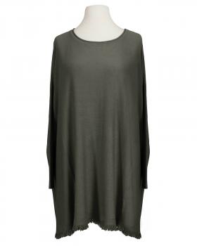Pullover Fransen in  oliv von Made in Italy (Bild 1)