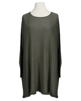 Pullover Fransen in  oliv von Made in Italy (Bild 1)