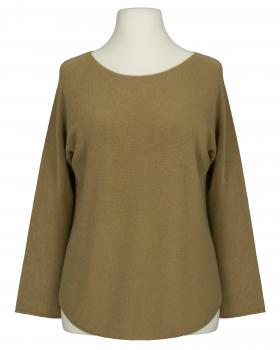 Pullover gerader Schnitt in  cognac von Made in Italy (Bild 1)