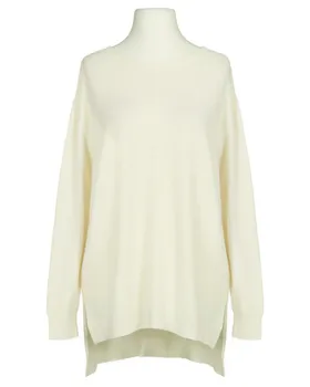 Pullover gerader Schnitt in  creme von Made in Italy (Bild 1)