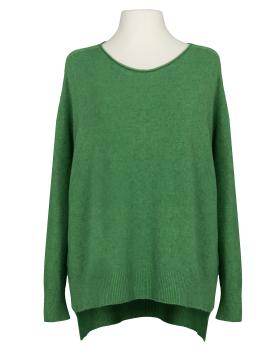 Pullover gerader Schnitt in  grn von Made in Italy (Bild 1)