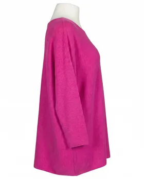 Pullover gerader Schnitt in  pink von Made in Italy (Bild 2)