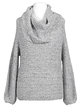 Pullover Grobstrick in  grau von H.liesel (Bild 1)
