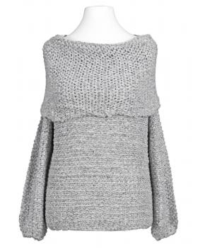 Pullover Grobstrick in  grau von H.liesel (Bild 2)