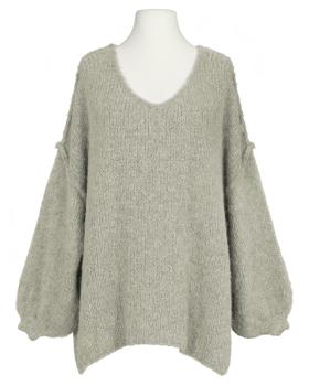 Pullover Inside-Out in  beige von Made in Italy (Bild 1)