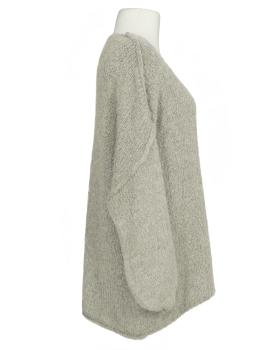 Pullover Inside-Out in  beige von Made in Italy (Bild 2)