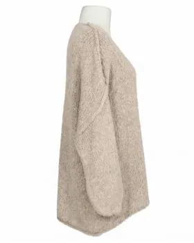 Pullover Inside-Out in  beige von Made in Italy (Bild 2)