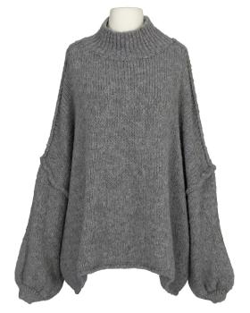 Pullover Inside-Out in  grau von Made in Italy (Bild 1)