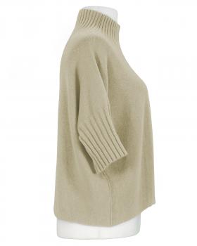 Pullover Kastenform in  beige von Made in Italy (Bild 2)