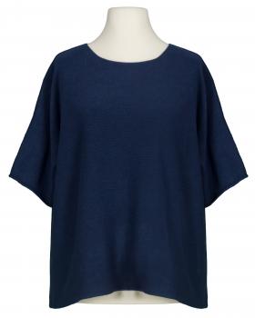 Pullover Kastenform in  blau von Made in Italy (Bild 1)