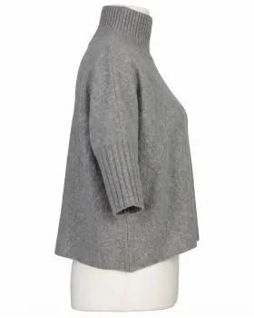 Pullover Kastenform in  grau von Made in Italy (Bild 2)