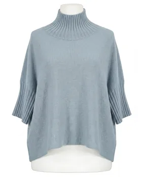 Pullover Kastenform in  mint von Made in Italy (Bild 1)