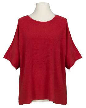 Pullover Kastenform in  rot von Made in Italy (Bild 1)