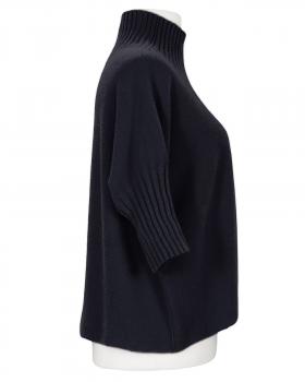 Pullover Kastenform in  schwarz von Made in Italy (Bild 2)