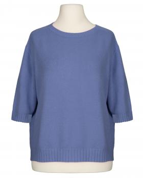 Pullover Kurzarm in  blau von Made in Italy (Bild 1)