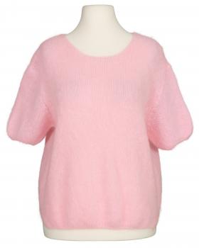 Pullover Kurzarm mit Mohair in  rosa von Made in Italy (Bild 1)