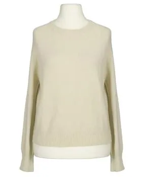 Pullover mit Alpaka in  beige von Made in Italy (Bild 1)