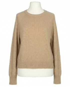 Pullover mit Alpaka in  camel von Made in Italy (Bild 1)