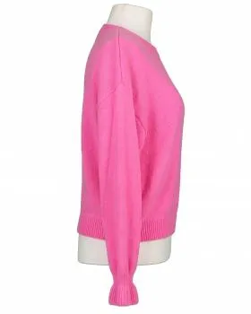 Pullover mit Alpaka in  pink von Made in Italy (Bild 2)