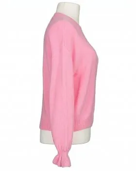 Pullover mit Alpaka in  rosa von Made in Italy (Bild 2)