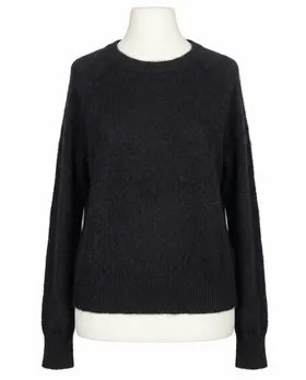 Pullover mit Alpaka in  schwarz von Made in Italy (Bild 1)