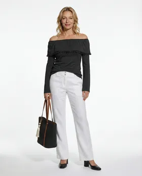 Pullover mit Bommeln in  schwarz von Wonder (Bild 2)