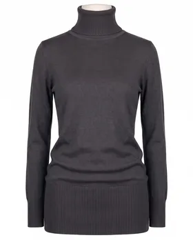 Pullover mit Cashmere in  anthrazit von Spaziodonna (Bild 1)