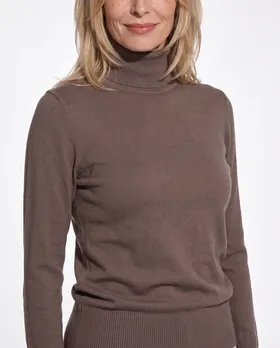 Pullover mit Cashmere in  braun von Spaziodonna (Bild 4)