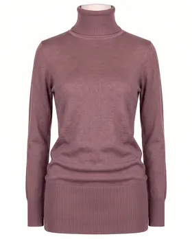 Pullover mit Cashmere in  rosenholz von Spaziodonna (Bild 1)