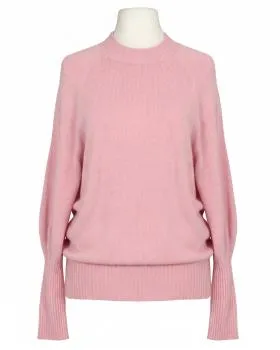 Pullover mit Fledermausarm in  rosa von Made in Italy (Bild 1)