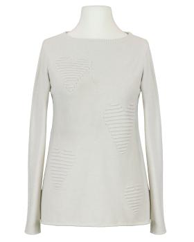 Pullover mit Herzmuster in  beige von Finery (Bild 1)